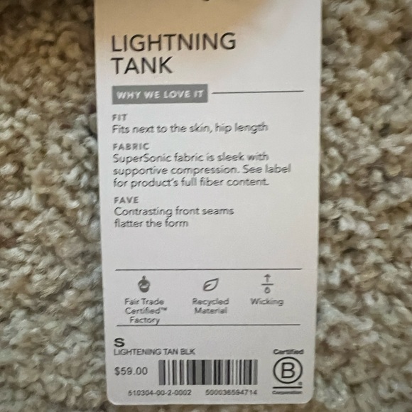 ATHLETA Lightning Racerback Tank - Picture 9 of 12
